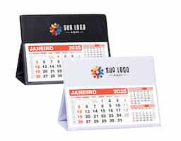 calendário de pvc. Material pvc  com "bolso" plástico para encaixar o calendário basta encaixar a "rebarba" no bolso pvc para montar a base.+ REFIL 2024 tamanho montado 10,3 cm x 12,0