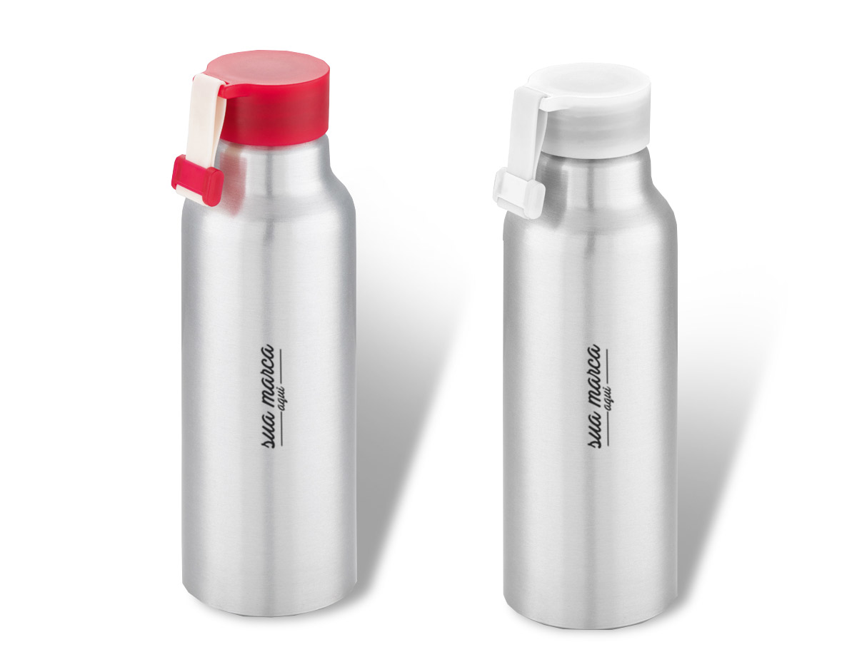 Squeeze alumínio com fita em silicone capacidade 570 ml