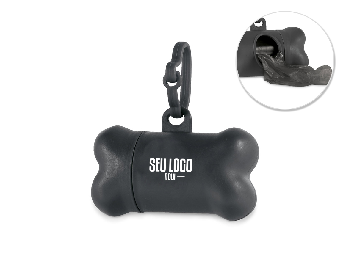 Kit de higiene para cachorro. PP. Contém 20 sacos em PE