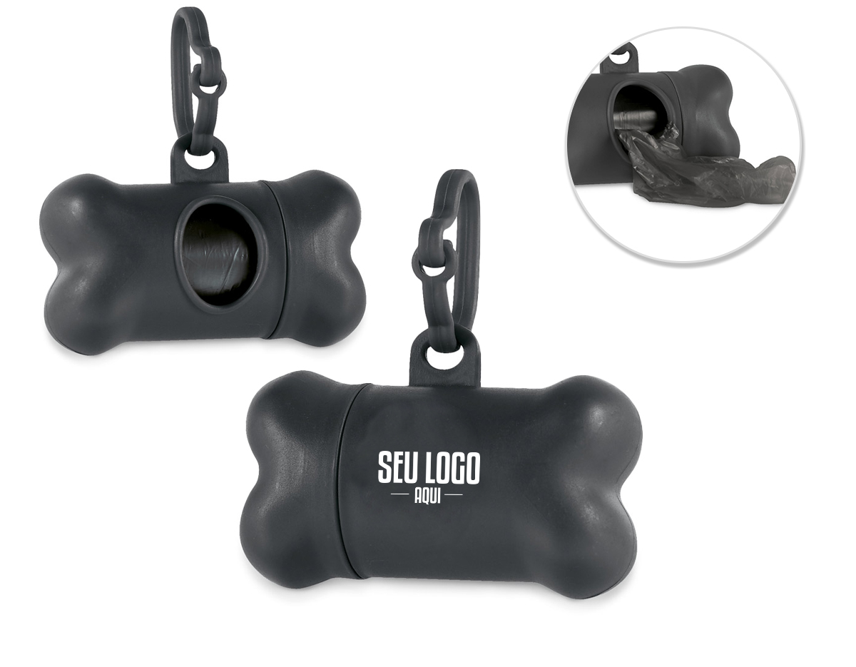 Kit de higiene para cachorro. PP. Contém 20 sacos em PE