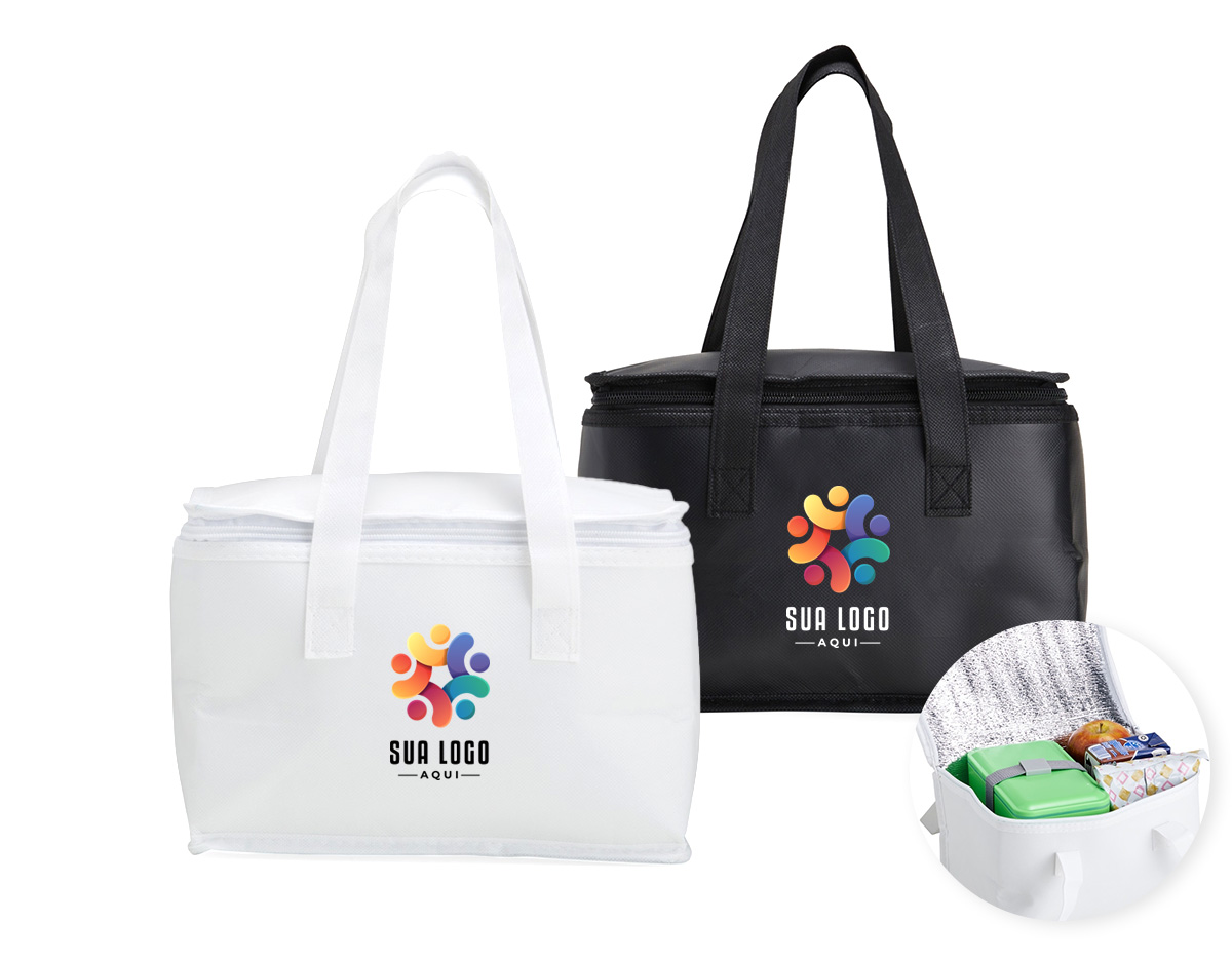 Bolsa térmica em TNT 6 Litros.