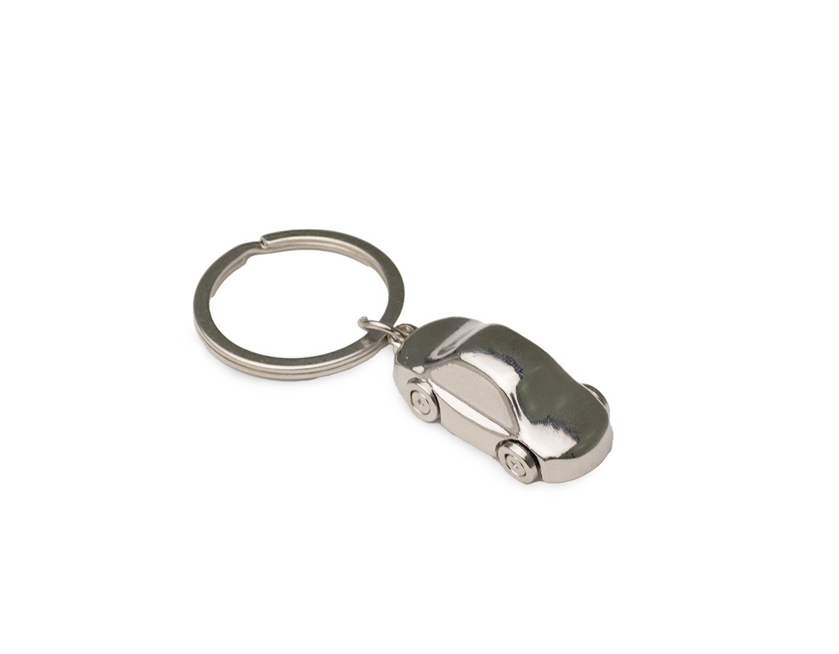 Este chaveiro em formato de carro é mais do que um simples acessório; é uma declaração de estilo. Feito de metal brilhante, possui um design compacto e durável, garantindo que suas chaves permaneçam seguras e organizadas. Seu visual elegante adiciona um toque de sofisticação ao seu conjunto de chaves, enquanto sua construção resistente garante sua longa durabilidade.