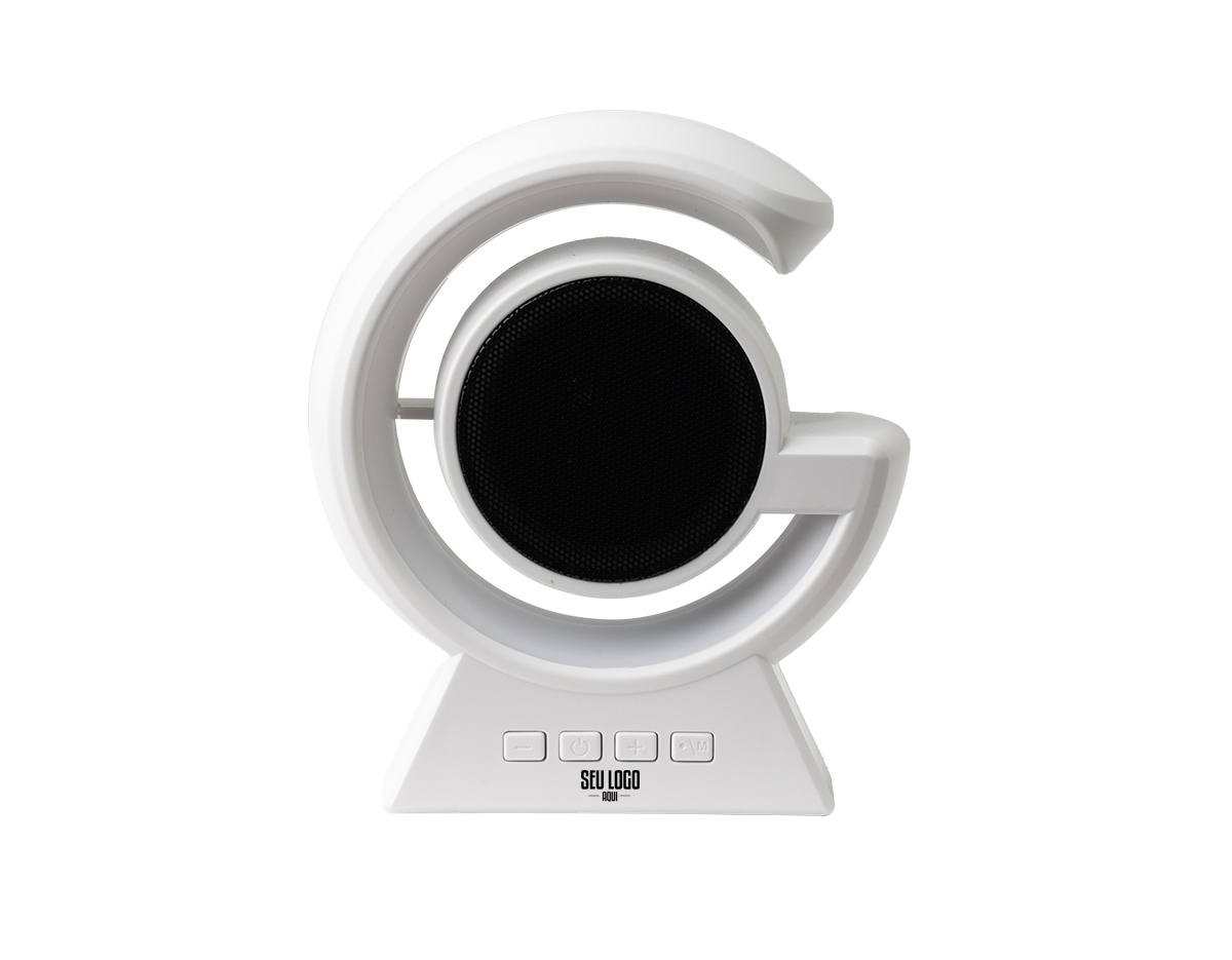 Uma inovação multifuncional, esta caixa de som integra o ambiente com sua luminária ajustável em 8 modos. Oferece conectividade Bluetooth, sintonizador FM e suporte para cartão MicroSD, proporcionando uma experiência sonora e visual personalizada.