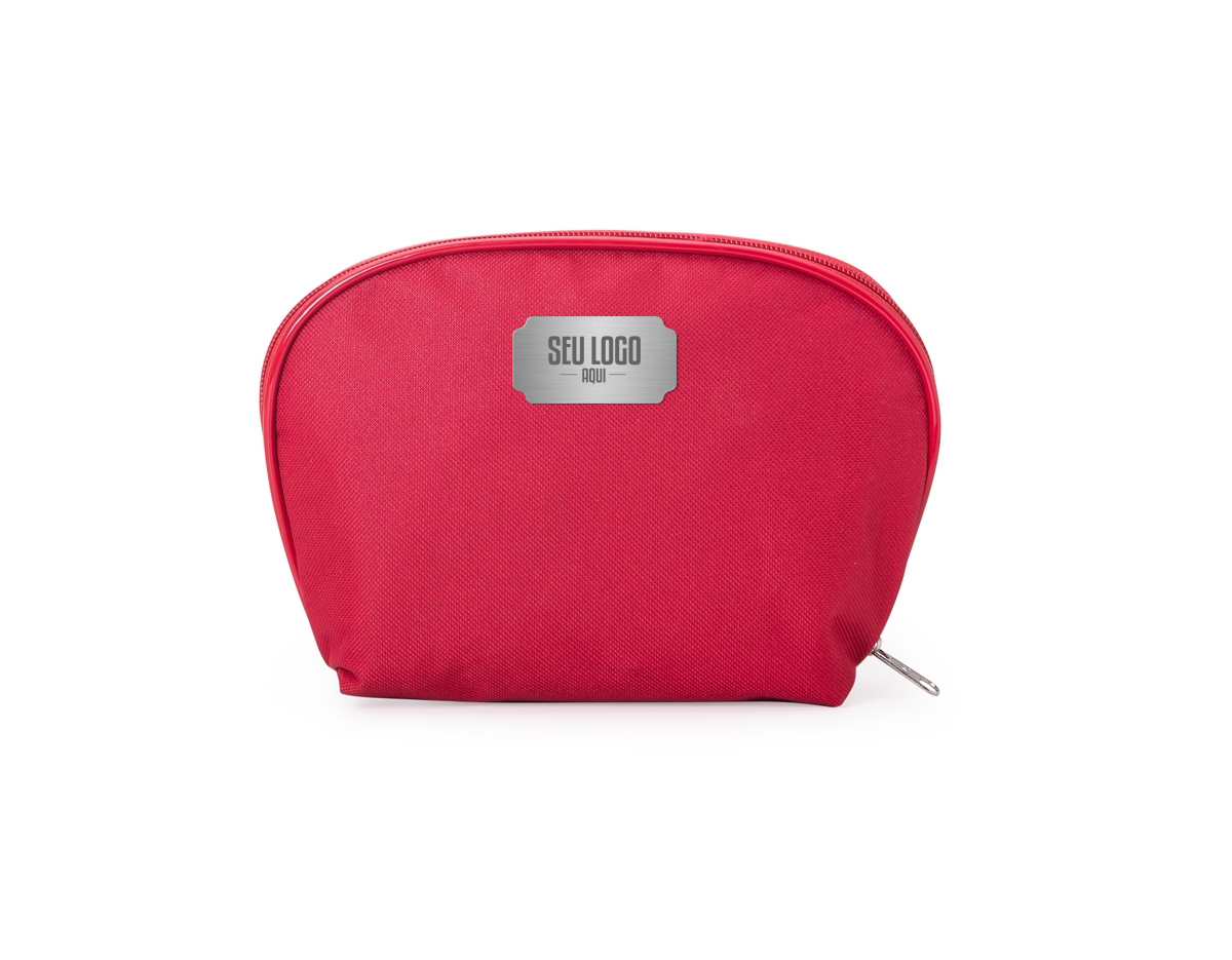 A nécessaire de nylon totalmente colorida apresenta zíper resistente e interior emborrachado, garantindo durabilidade e fácil limpeza. Ideal para organizar cosméticos e acessórios pessoais, oferece praticidade e estilo em qualquer viagem ou rotina diária.