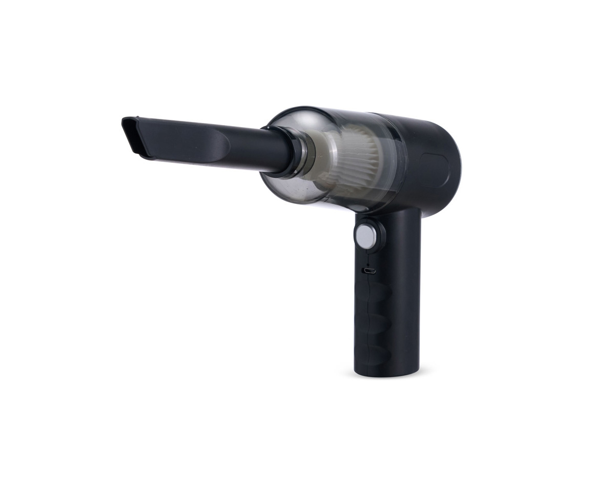 O aspirador 3 em 1 é perfeito para limpar e proteger seus móveis, com funções de aspiração e sopro. Compacto e sem fio, ele alcança até os cantos mais difíceis da casa e do carro, proporcionando praticidade. Feito de plástico resistente, possui carregamento via cabo USB. A função de sopro é ideal para remover resíduos de mesas, gavetas e teclados, tornando a limpeza mais fácil e eficiente em qualquer ambiente. Ideal para quem busca praticidade e versatilidade. Acompanha: 01 - Ponta de Escova; 01 - Ponta para Cantos e Detalhes; 01 - Ponta Fina para Soprar; 01 - Filtro; 01 - Ponta para Aspirar.