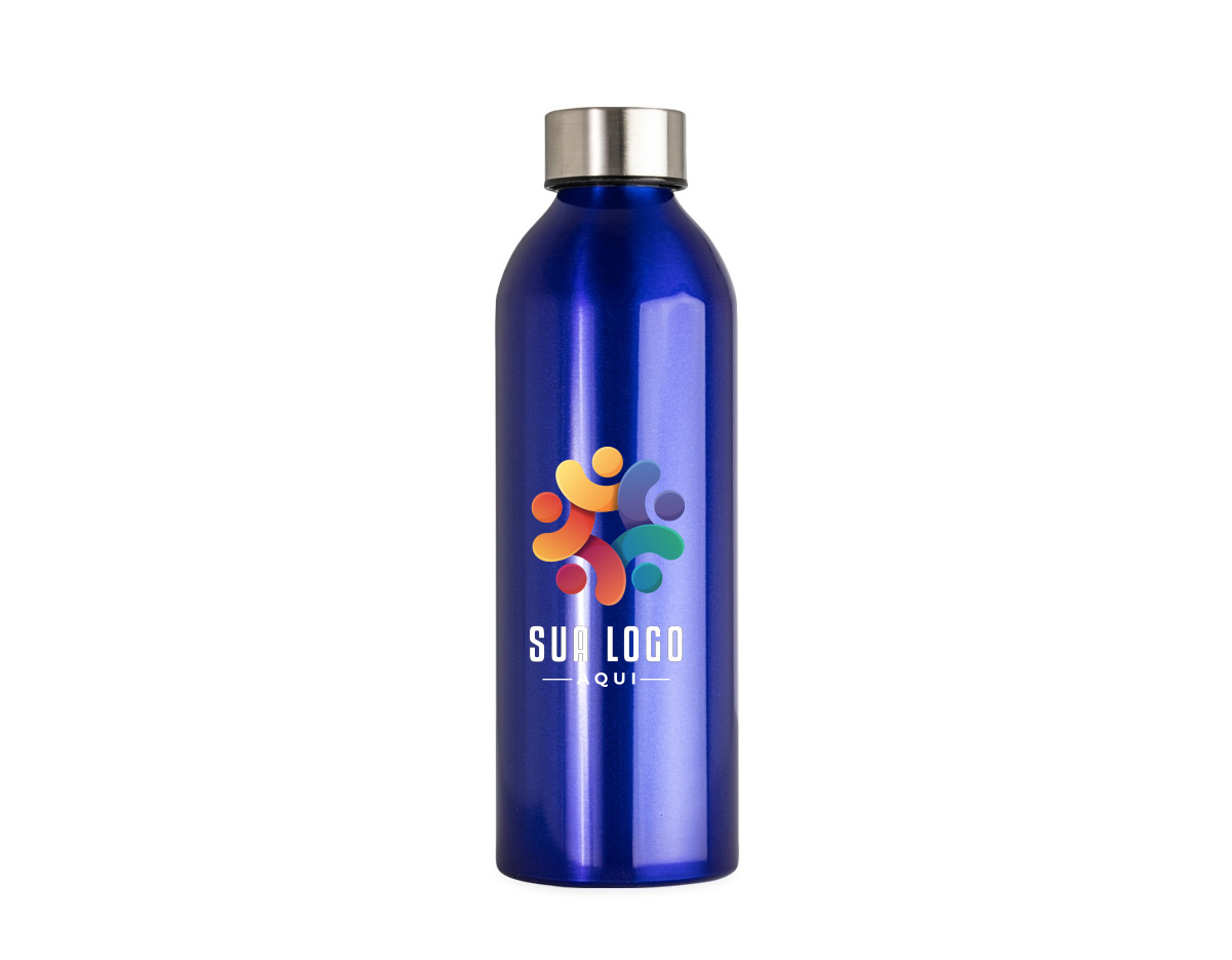 Esta garrafa de alumínio de 800ml é a escolha perfeita para quem valoriza praticidade no dia a dia. Com uma tampa rosqueável, ela oferece toda a segurança e facilidade para manter suas bebidas sempre à mão. Perfeita para quem busca qualidade e uma aliada para a sua rotina.