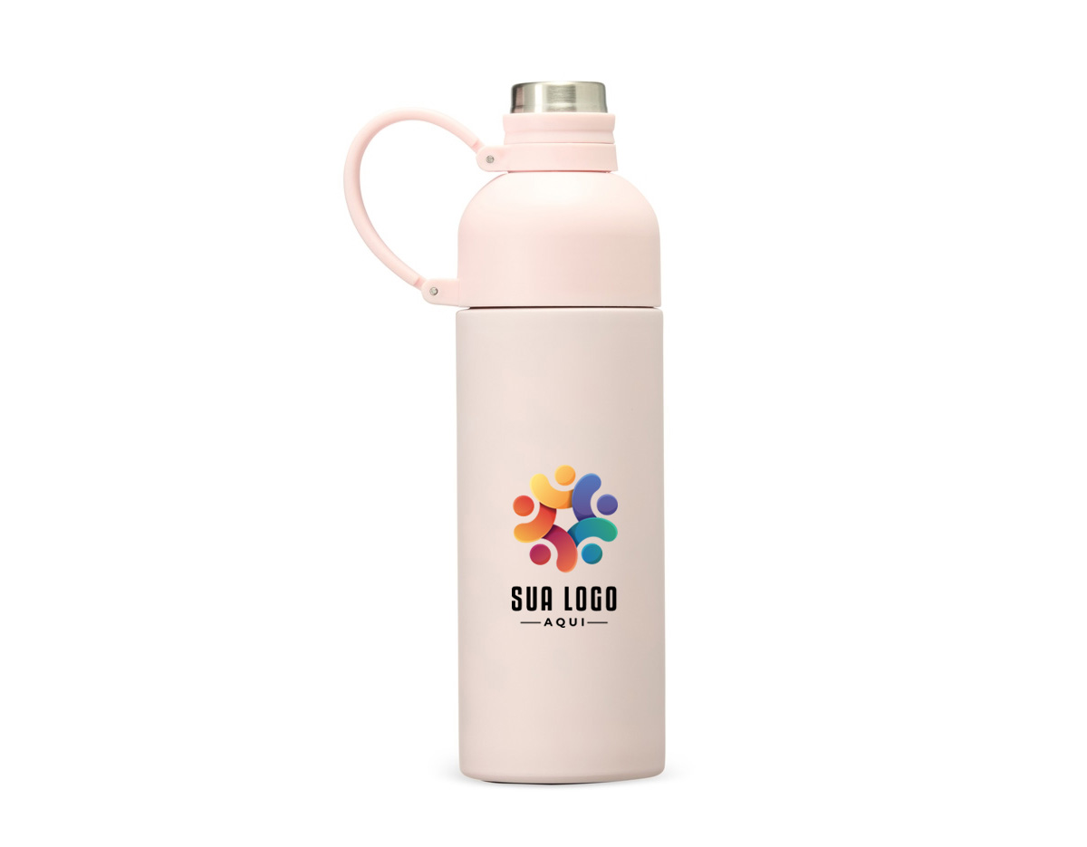 Mantenha a bebida na temperatura ideal, seja ela quentinha ou bem gelada! Com excelente conservação, nossa Garrafa Térmica de 460ml, produzida em aço inoxidável 304 e base antiderrapante para maior estabilidade em superfícies, possui um design super prático com duas aberturas, sendo uma com bocal contendo tampa protetora rosqueável e alça emborrachada integrada para facilitar a locomoção, e outra abertura larga para facilitar o enchimento e a limpeza.  Mais do que prática, essa garrafa garante que a bebida mantenha sua qualidade térmica e sabor por muito mais tempo.