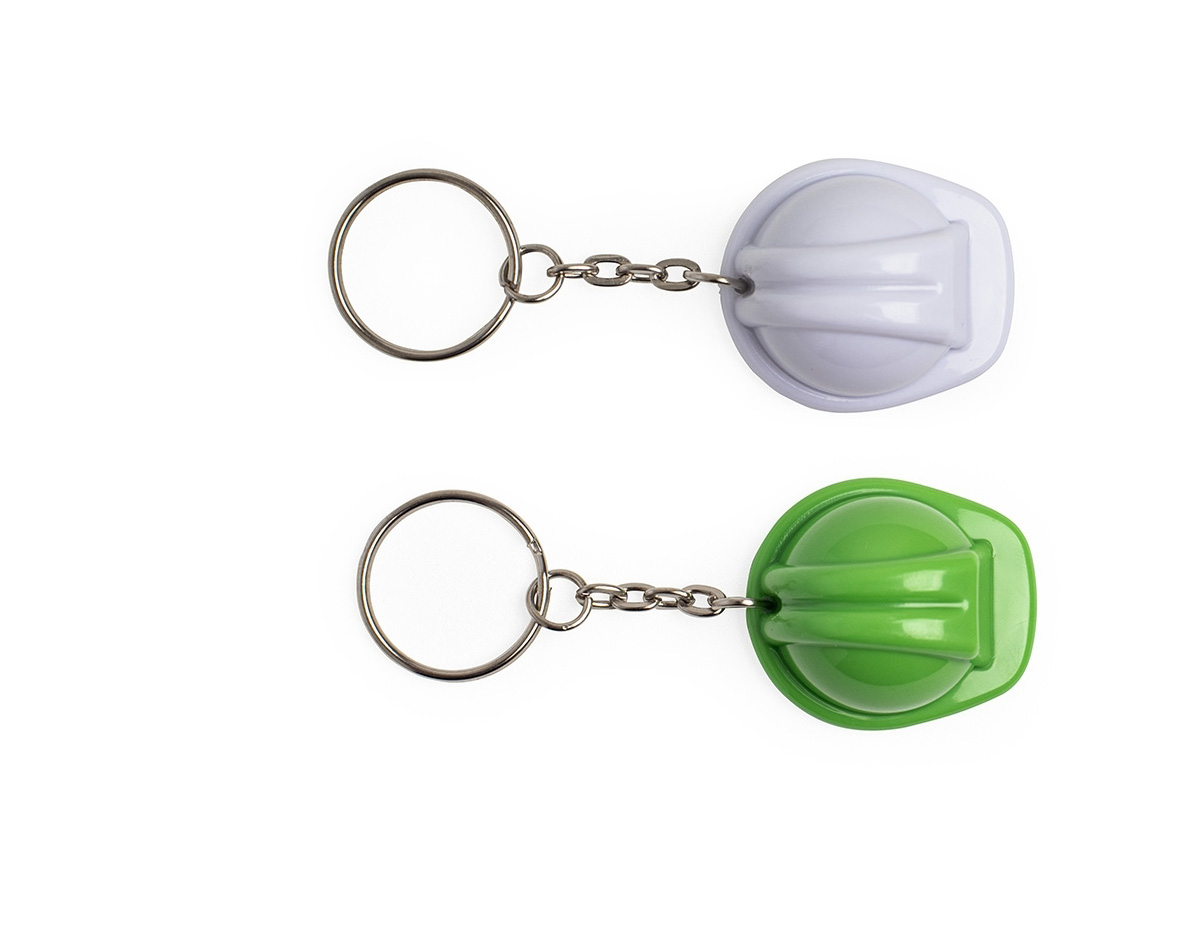 : Para quem é fã de segurança no trabalho, este é o chaveiro perfeito. Feito de material plástico resistente, este chaveiro é leve, tornando-o fácil de transportar para onde quer que você vá. É o chaveiro que engenheiros civis, arquitetos, seguranças de trabalho e etc, irão adorar.