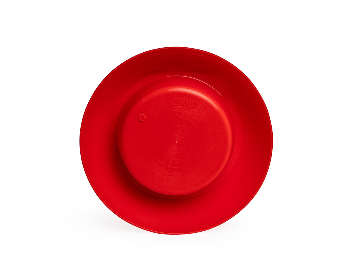 Tigela pet feita de fibra de arroz e polipropileno, disponível em duas cores. Seu formato circular oferece maior estabilidade durante as refeições, proporcionando mais conforto e praticidade na alimentação diária dos pets.